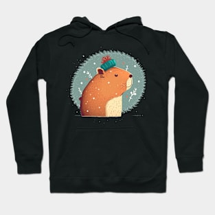 Capybara christmas Hoodie